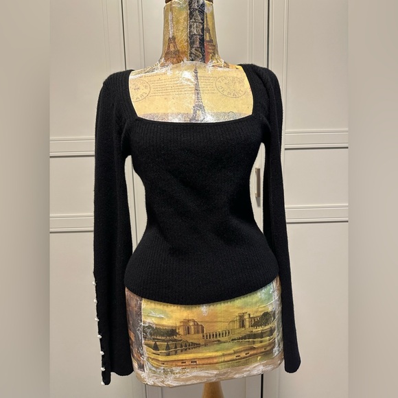 Reformation Sweaters - Reformation Emanuele Cashmere Novelty Button Sweater M